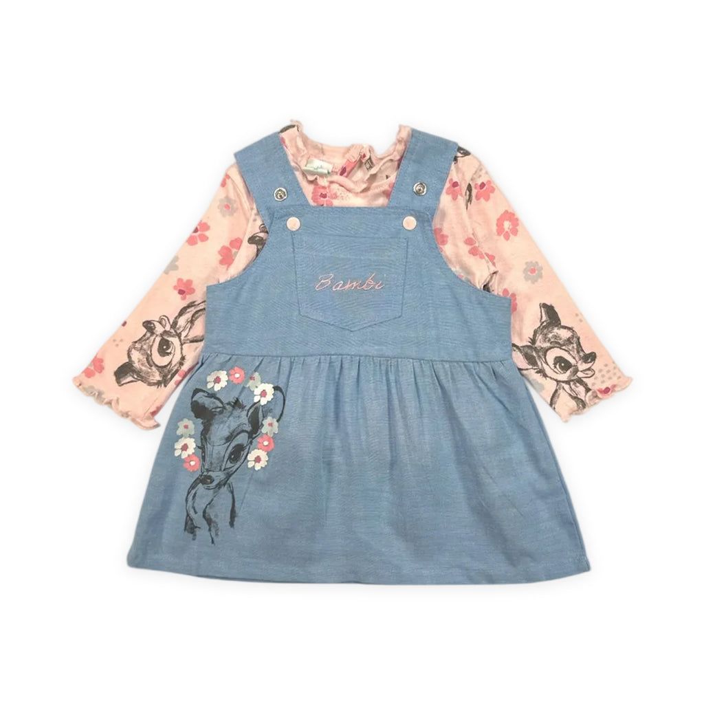 Bambi Denim Layered Dress Outfit