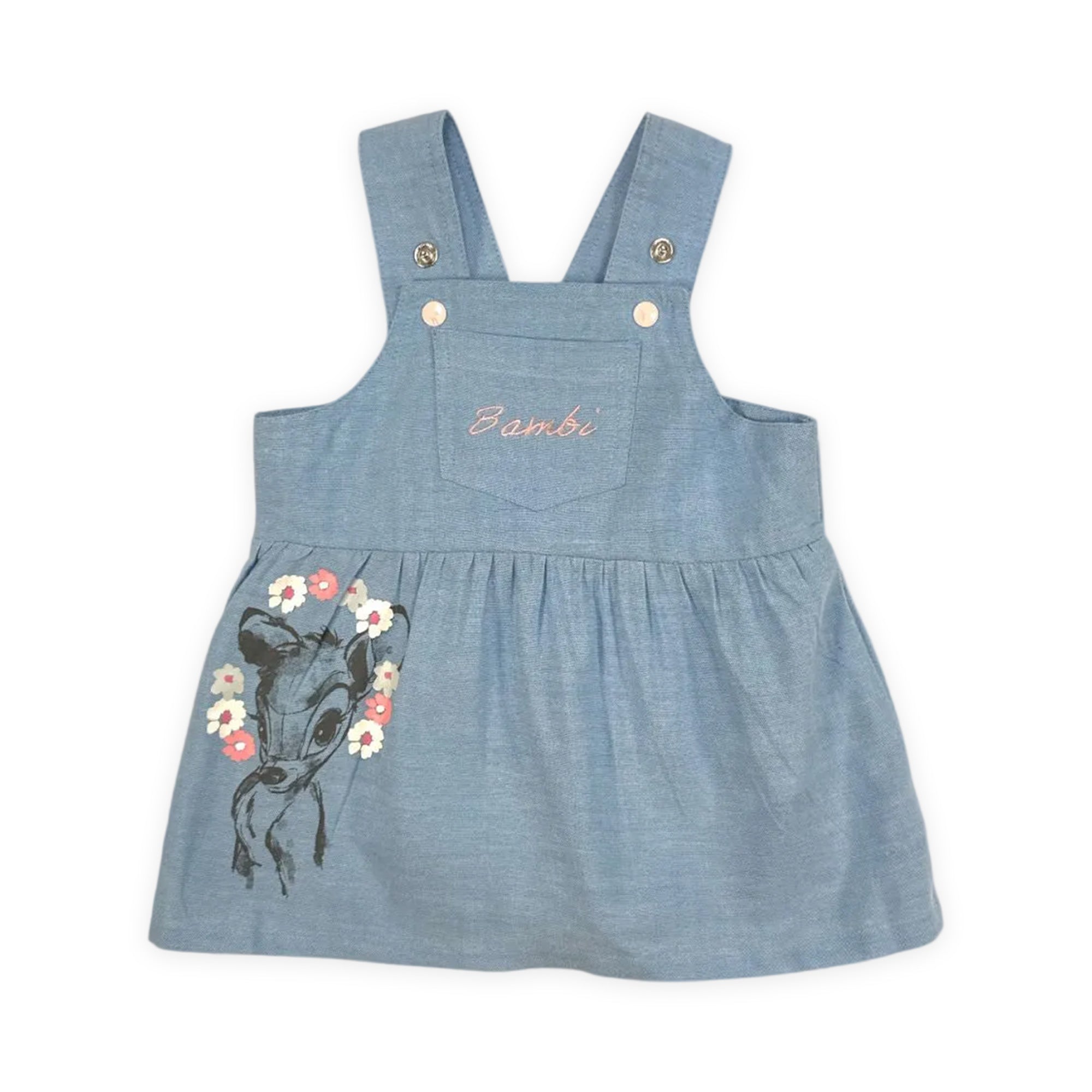 Bambi Denim Layered Dress Outfit