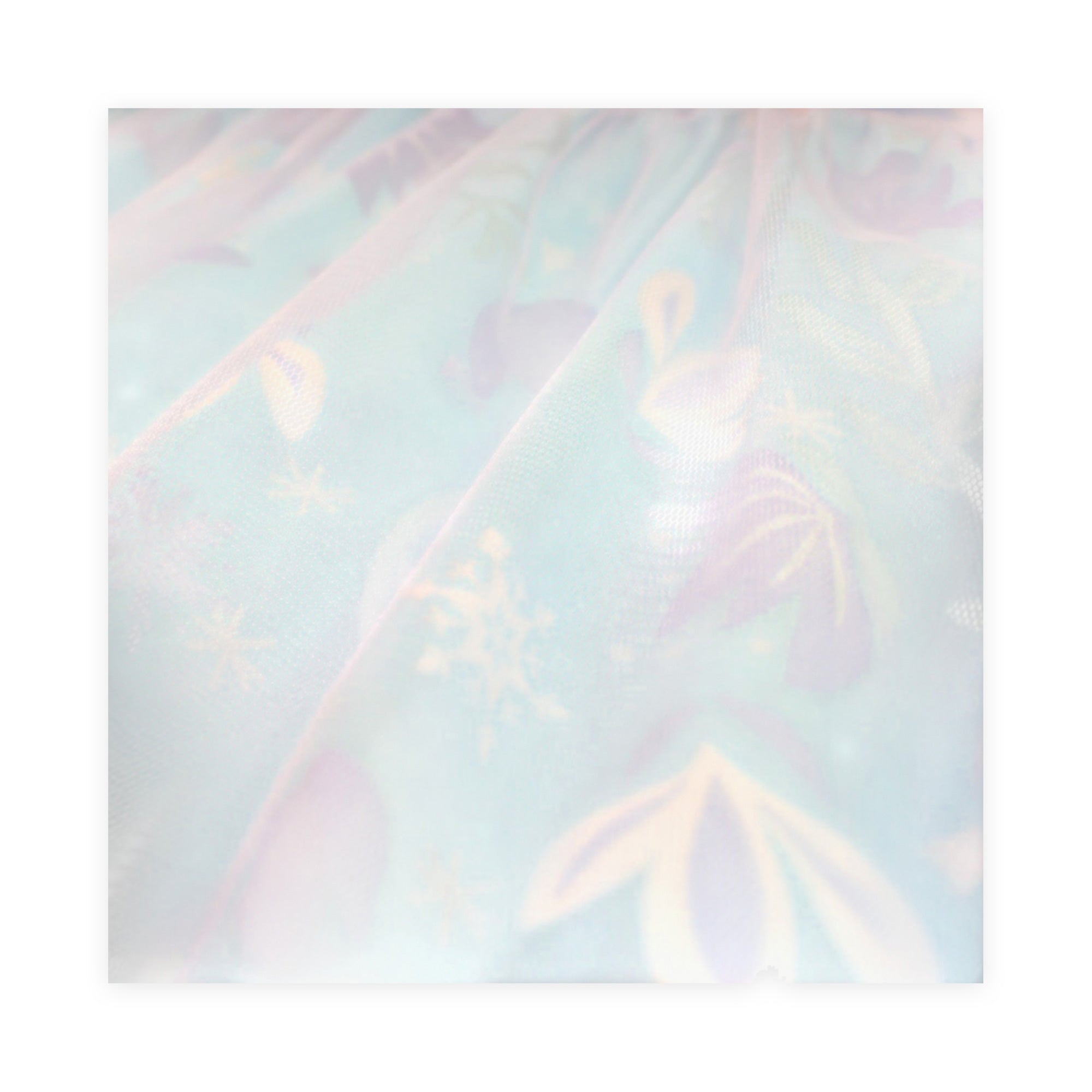 Frozen Snow Bloom Tulle Dress