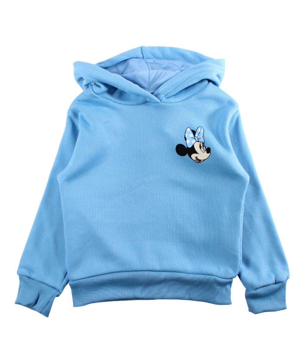Minnie Mouse Peekaboo Hoodie Blue Edition