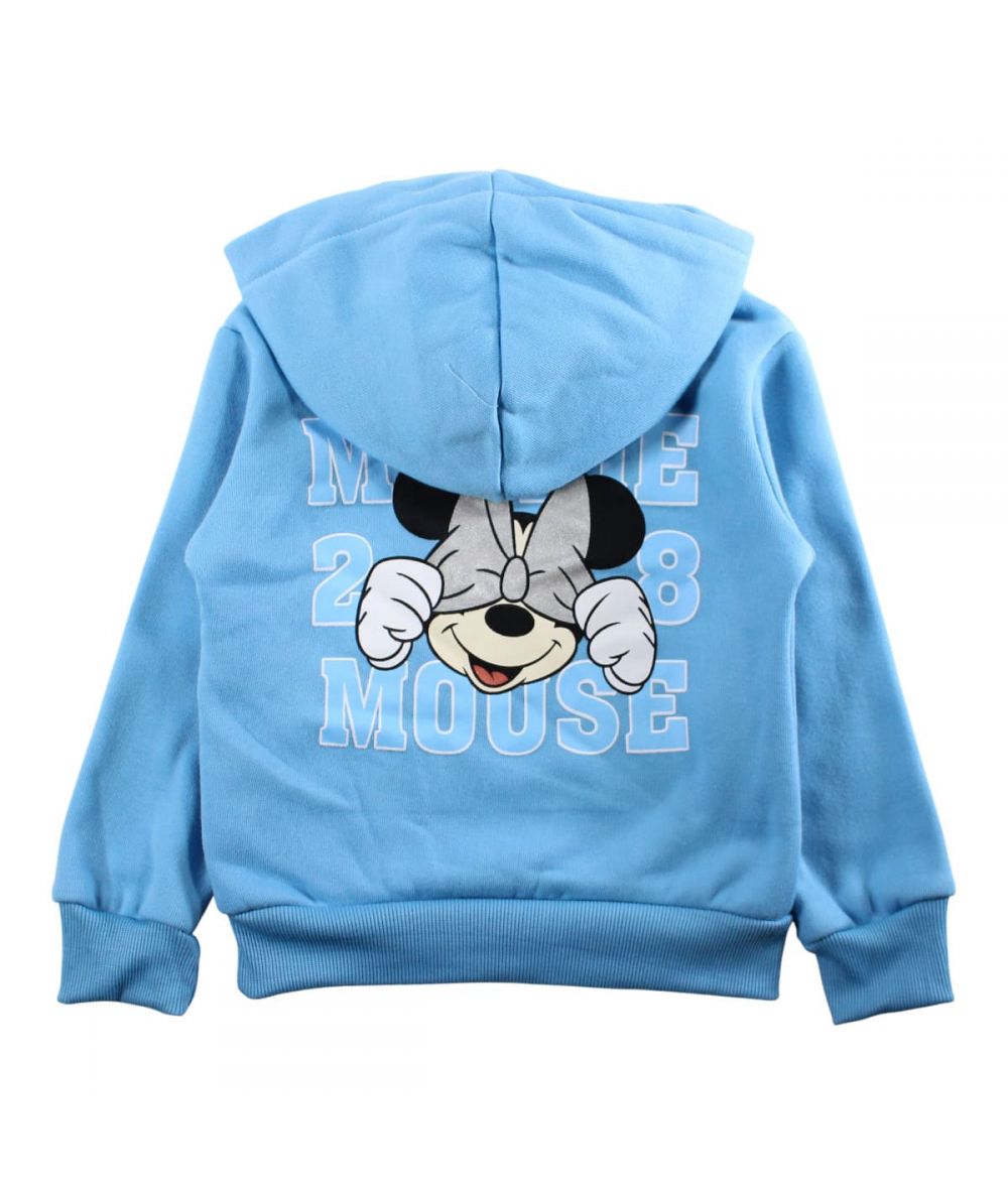 Minnie Mouse Peekaboo Hoodie Blue Edition
