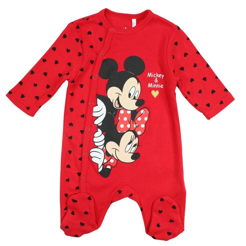 Mickey & Minnie Mouse Heart Romper