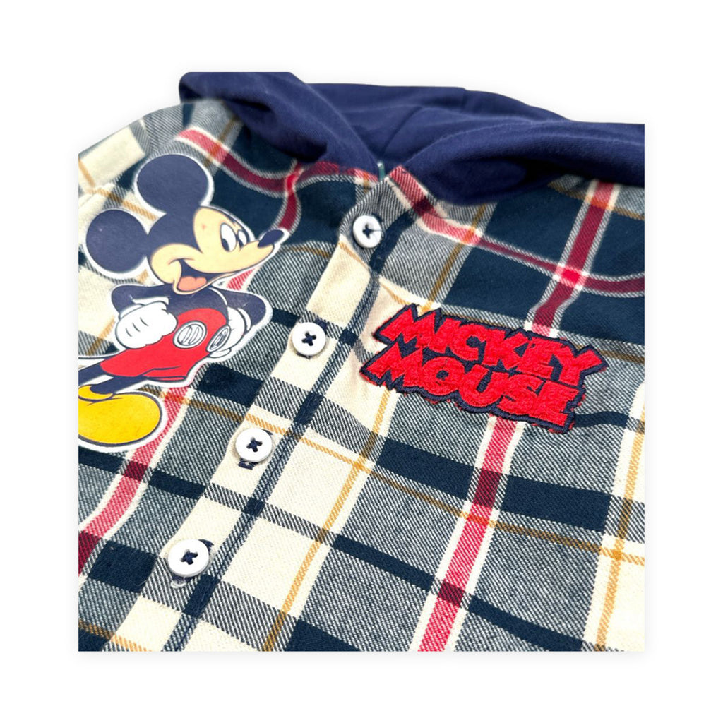 Mickey Mouse Heritage Plaid Baby Set
