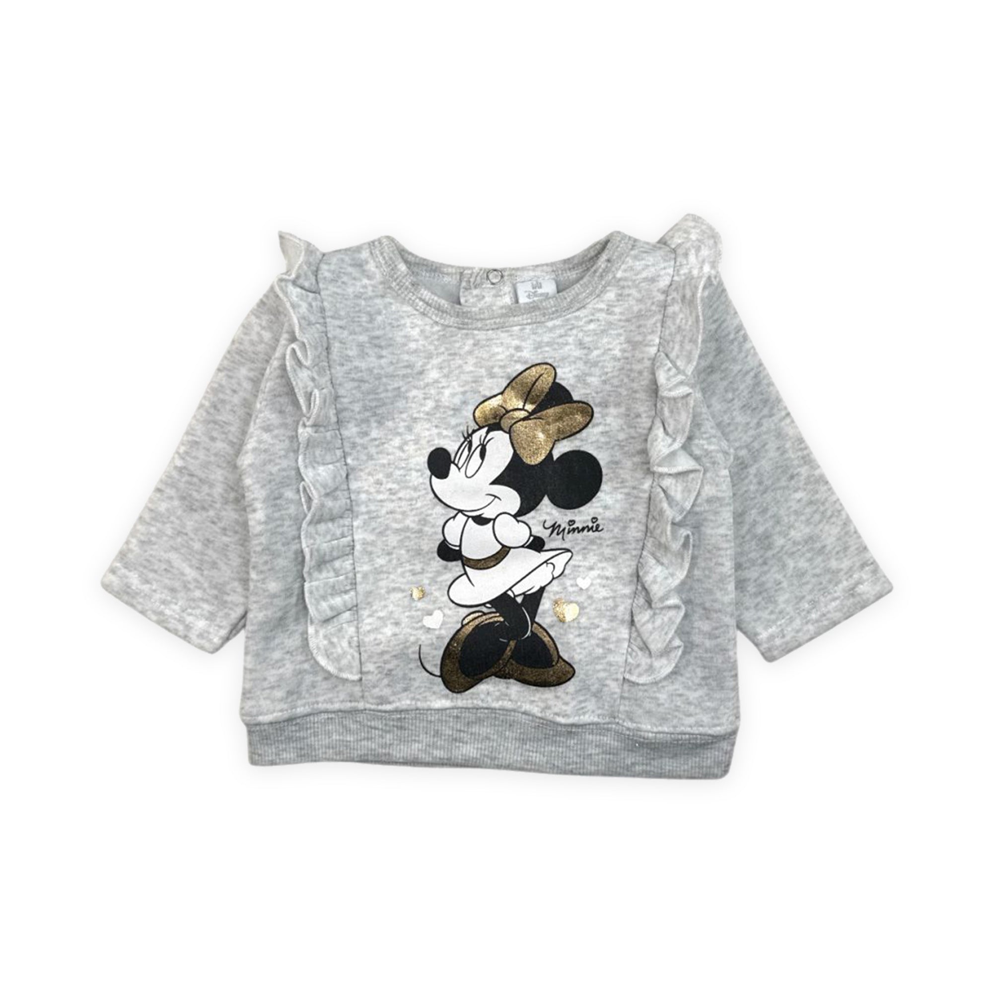 Minnie Golden Bow Baby Outfit