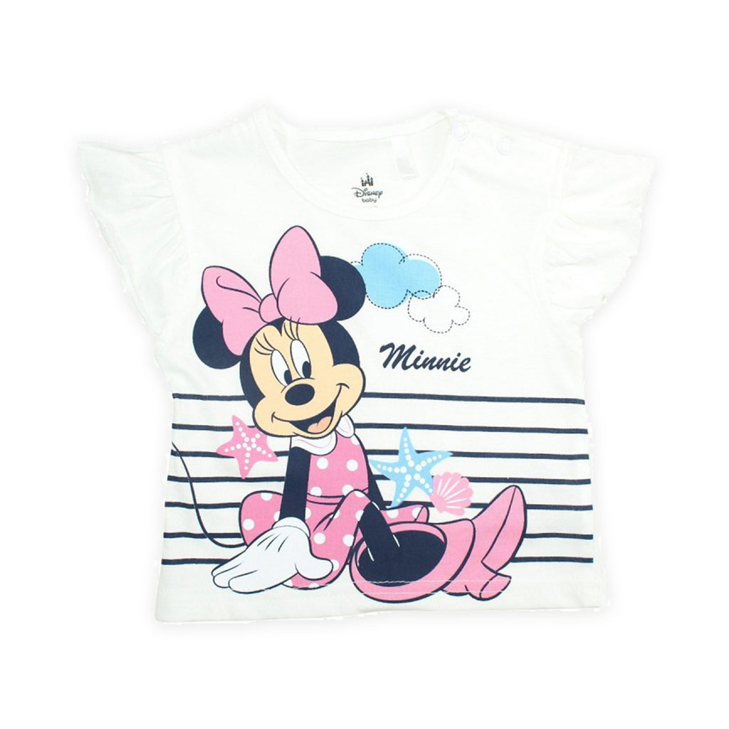 Minnie Nautical Stripes Baby Outfit