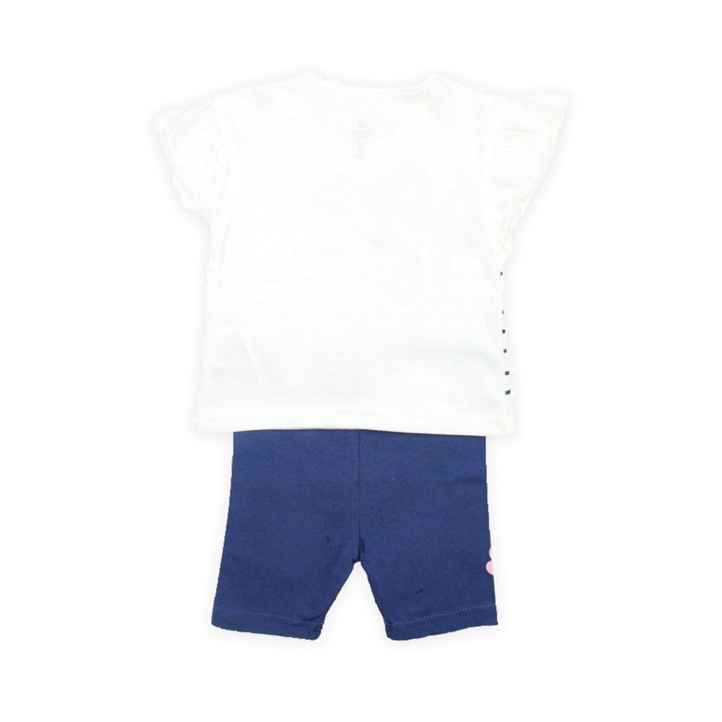 Minnie Nautical Stripes Baby Outfit