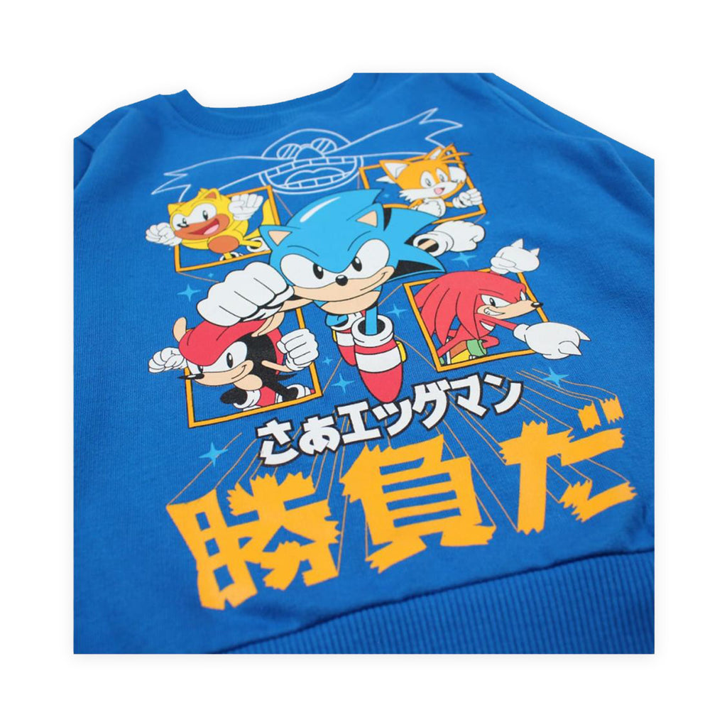 Φούτερ Sonic All-Stars με στρογγυλή λαιμόκοψη