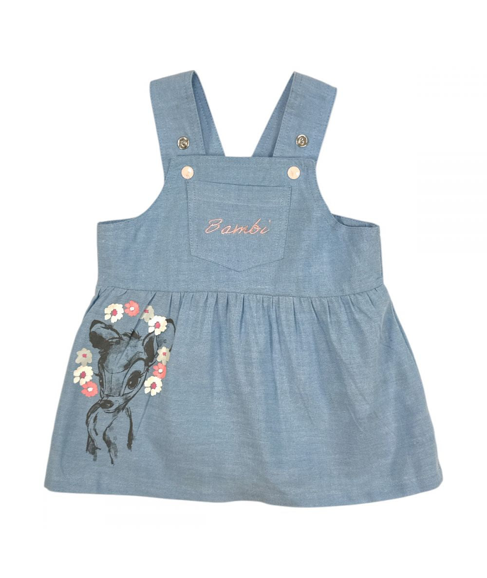 Bambi Denim Layered Dress Set